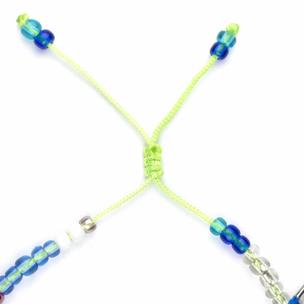 Sofy Ankle Bracelet Sofy Ankle bratara de picior din margele de nisip si ata de matase